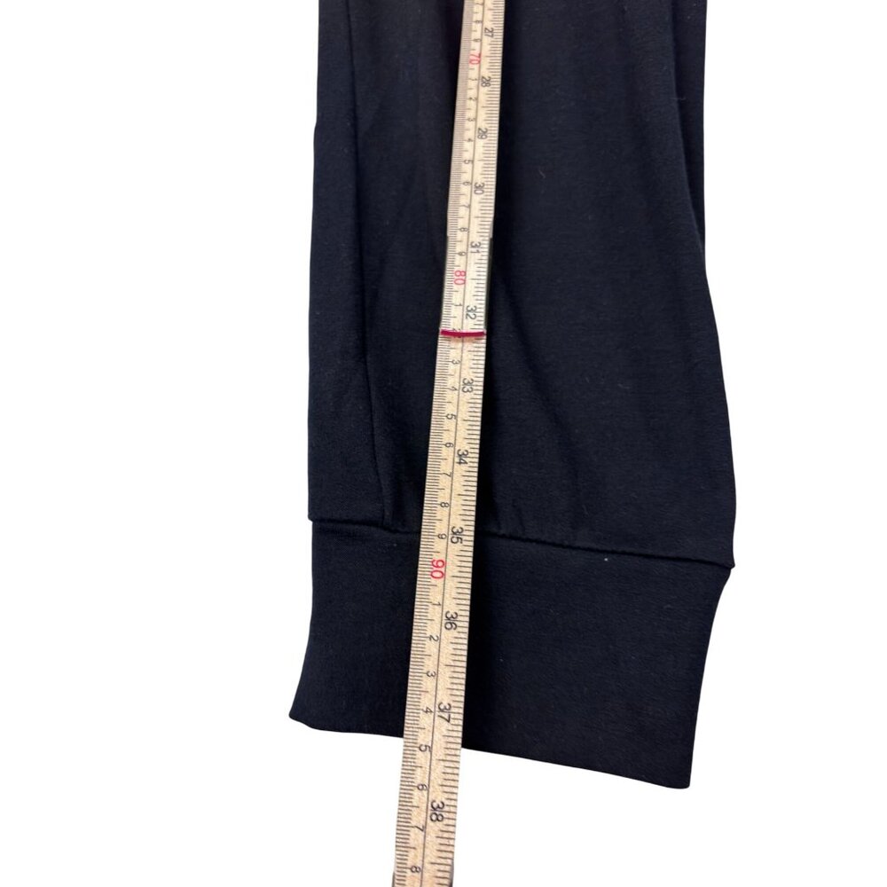 Style & Co Black Jogger Pants Size M Cotton Rayon Blend - Picture 5 of 9